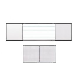   Set de conferințe Legamaster, 100x200/400 cm, cu liniere pentru clasa III și liniere cadrilată