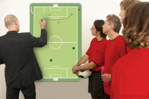 Tablă tactică de fotbal Legamaster (în mai multe dimensiuni)