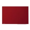 Tablă magnetică colorată de sticlă Legamaster, roșie, 40x60 cm