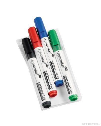 Marker pentru tablă Legamaster TZ 100, 4 culori