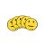 Emoticoane (smiley) magnetice, neutre, 50 mm, 5 buc