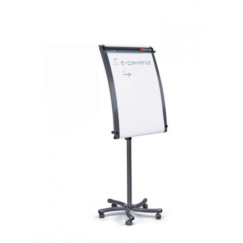 Flipchart Legamaster Blacktec, rulant, magnetic