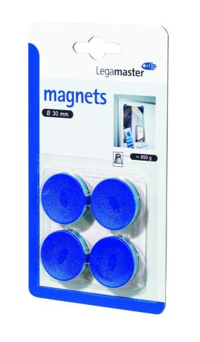 Magnet pentru tablă, 30 mm, albastru