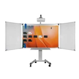   Suport mobil cu înălțime reglabilă ​​pentru tablă interactivă Legamaster Professional 87"/93"