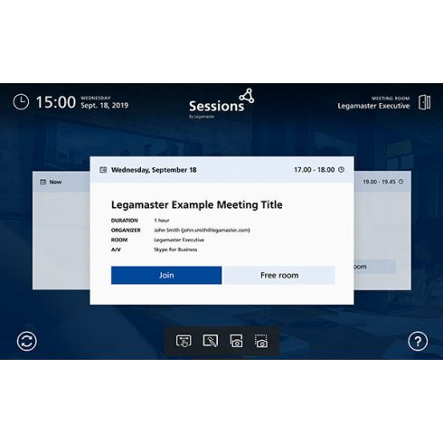 Licență software Legamaster Sessions - Licență completă perpetuă (cu 3 ani de suport software)