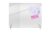 Panou alb separator de masă BASIC, 70x85 cm, transparent (4 mm)