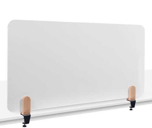 ELEMENTS tablă albă separatoare de birou 60x160 cm