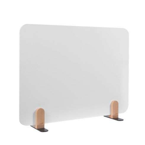 ELEMENTS tablă albă separatoare de birou 60x80 cm