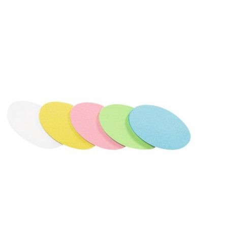  Carduri ovale de moderare, 500 buc., în mai multe culori