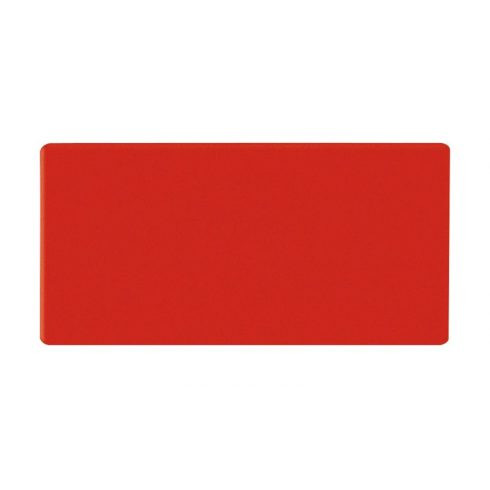 Dreptunghi magnetic, 10x30 mm, roșu